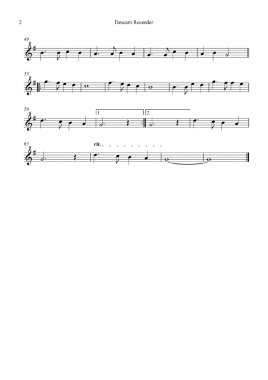 Heal Me O Lord Small Ensemble scores gallery preview page 4