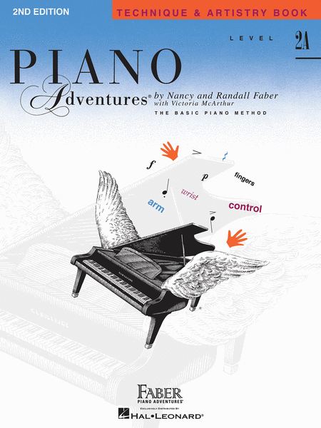 Piano Adventures Technique  Artistry Book, Level 2A