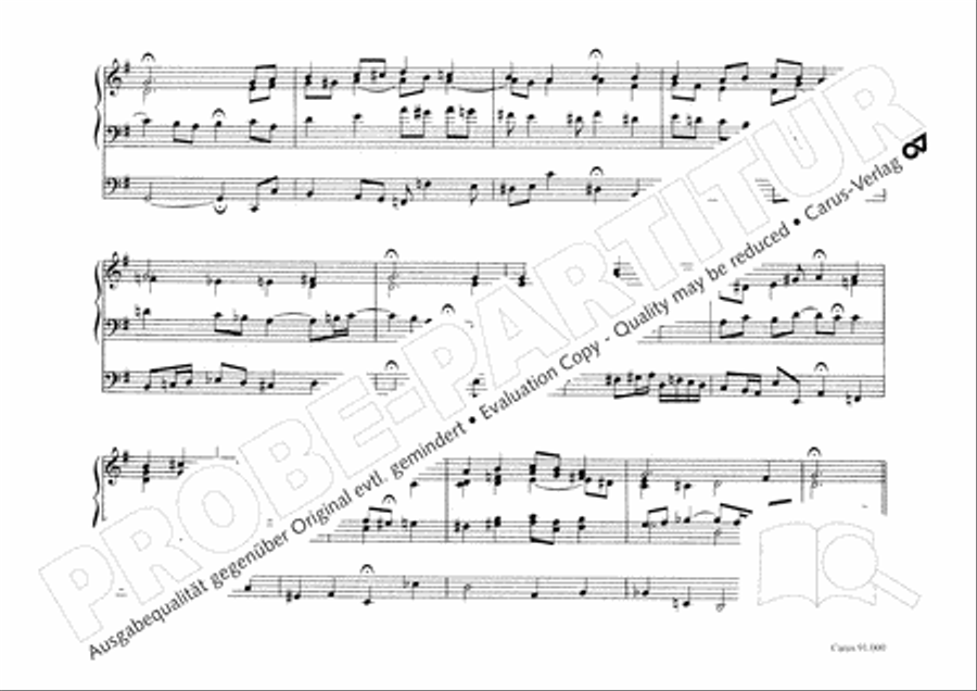 Orgelschule Orgelschule Organ scores gallery preview page 166