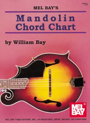Book cover for Mandolin Chord Chart