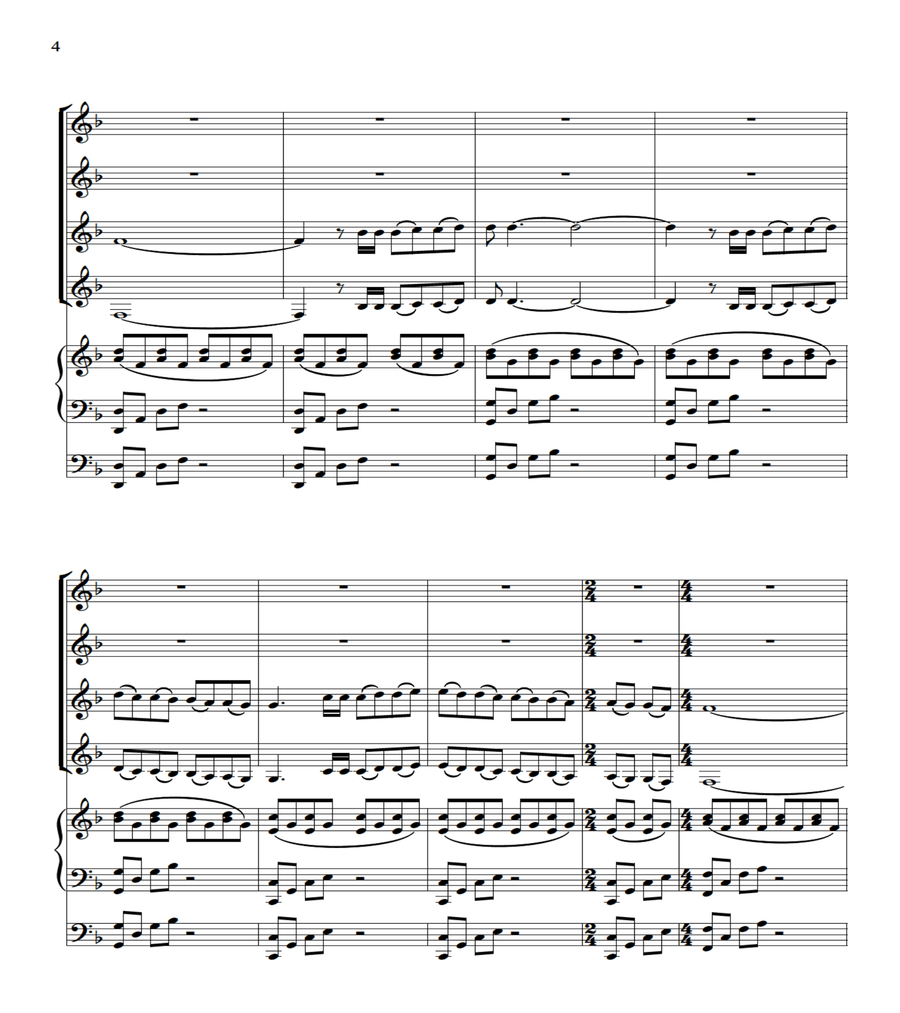 Abba Hits Abba Hits Set of Parts scores gallery preview page 4