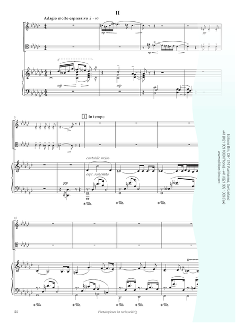 Trio d’Amour Piano Trio scores gallery preview page 8