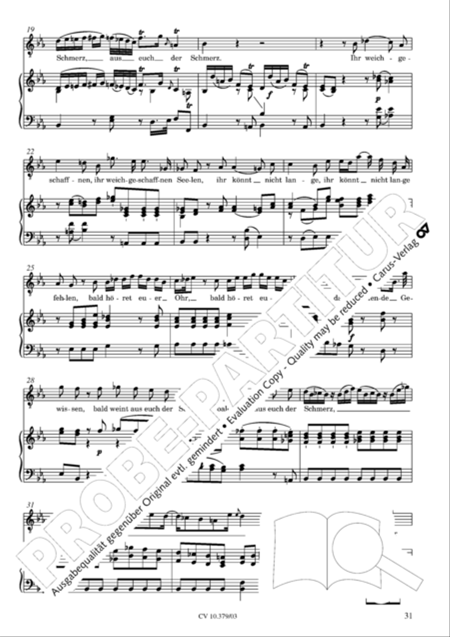 Der Tod Jesu 4-Part scores gallery preview page 32