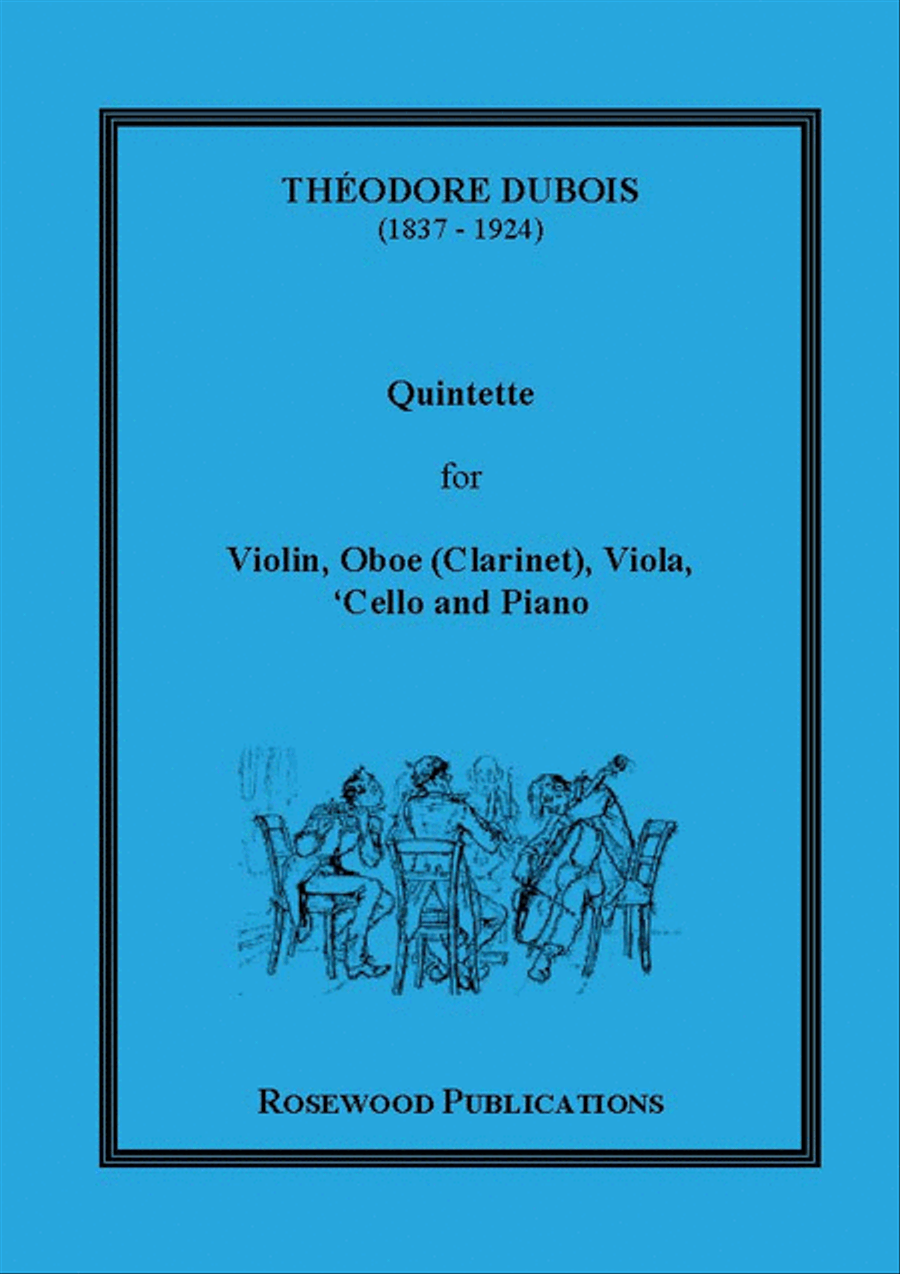 Quintet in F Clarinet scores gallery preview page 1