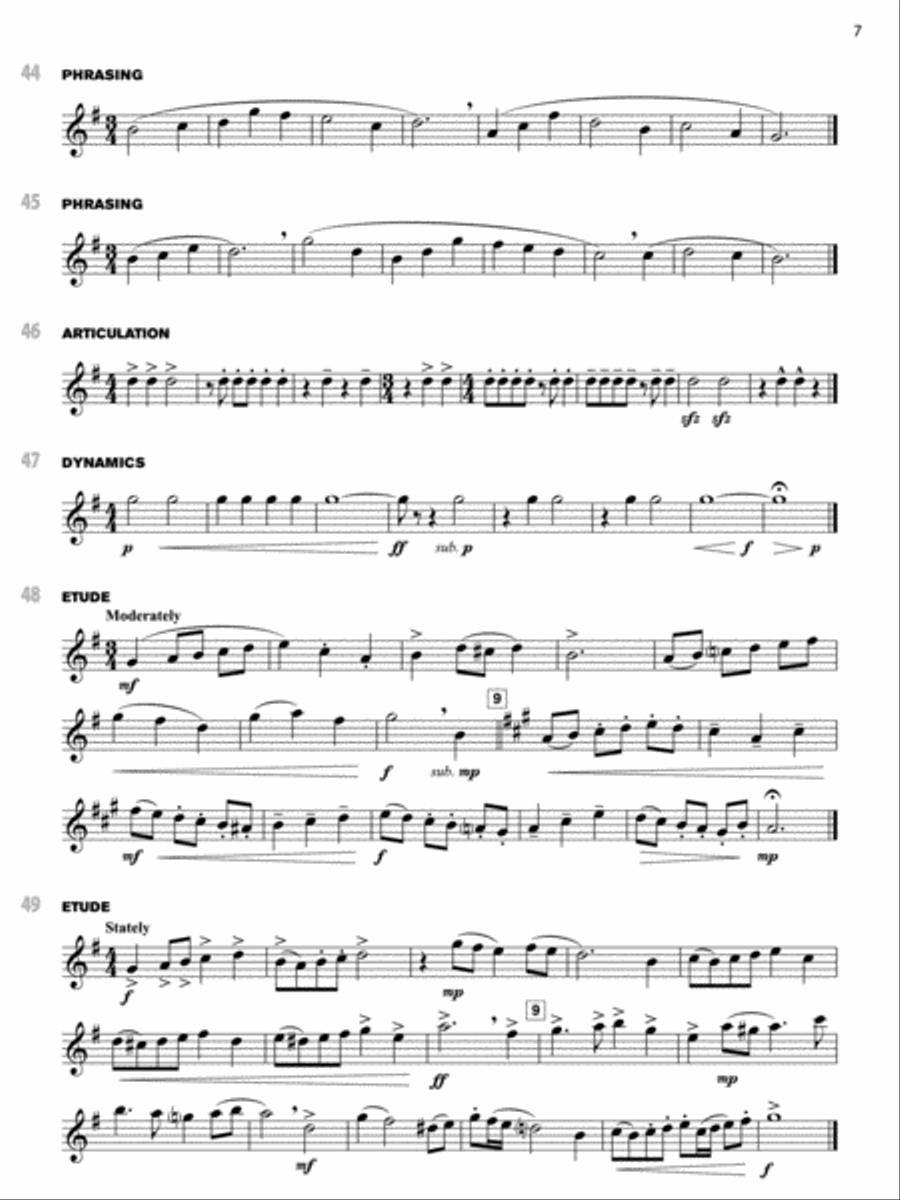 Sound Innovations for Concert Band -- Ensemble Development for Intermediate Concert Band Concert Band Methods scores gallery preview page 4