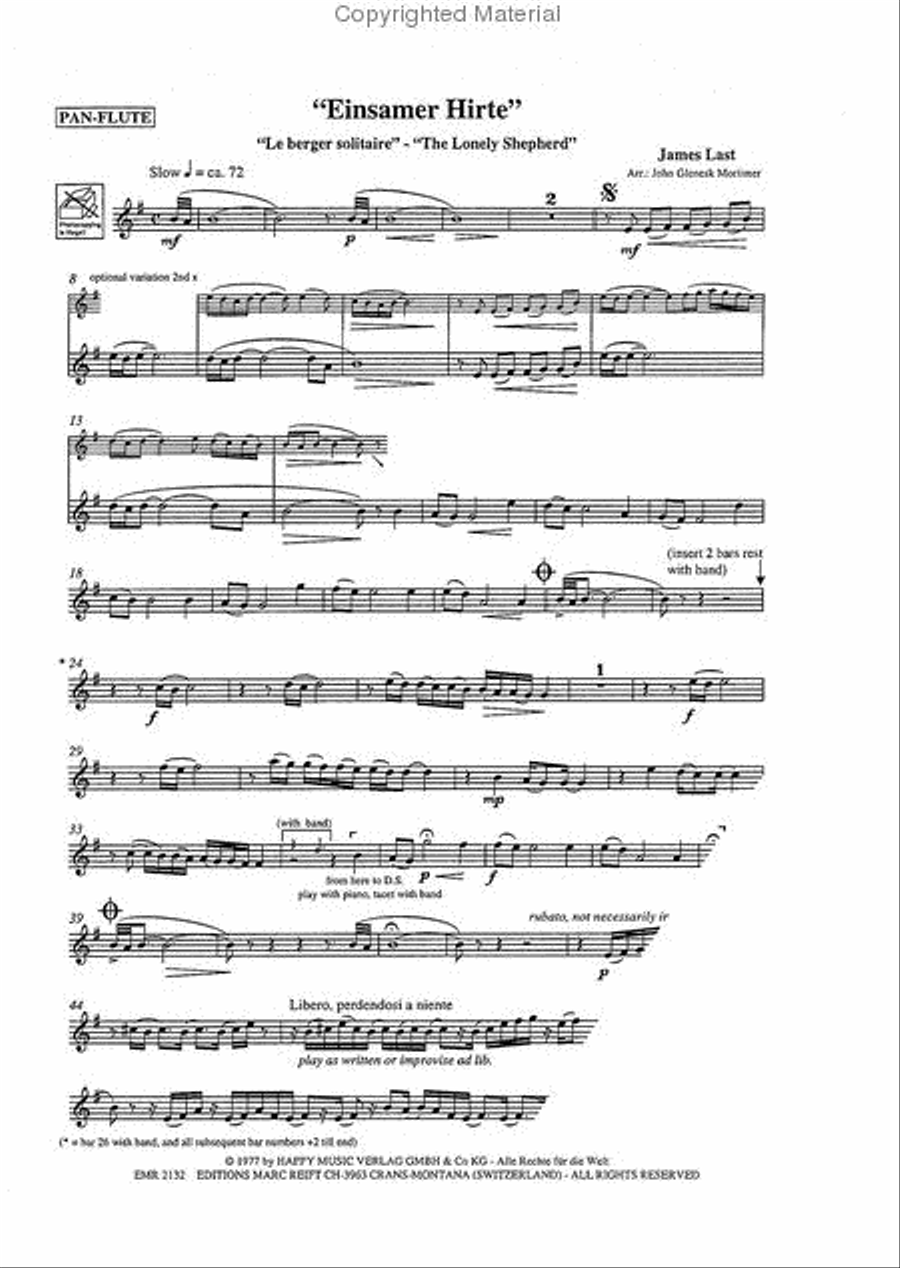 Einsamer Hirte Einsamer Hirte Flute Solo scores gallery preview page 5