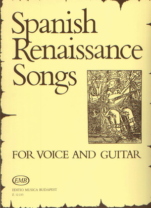 Book cover for Spanish Renaissance Songs für Singstimme und Git