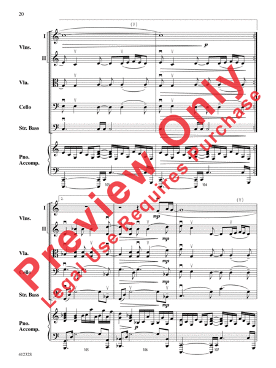 Pippin String Orchestra scores gallery preview page 21