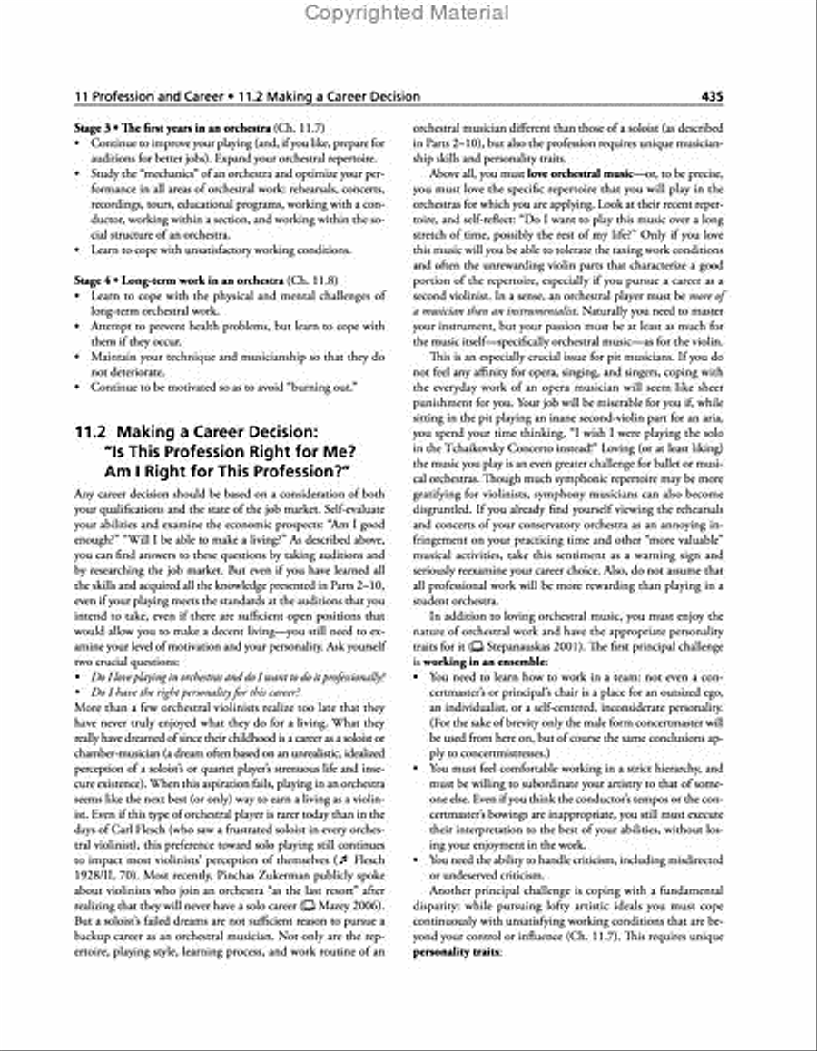 The Orchestral Violinist's Companion, Volumes 1 + 2 Violin scores gallery preview page 31