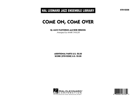Come On, Come Over - Conductor Score (Full Score)
