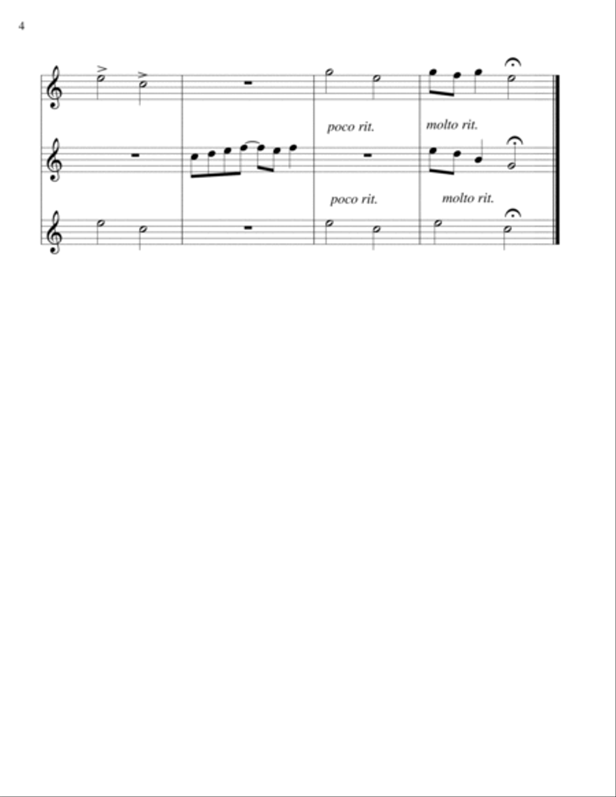 Rock-a-my-Soul - Flute Trio image number null