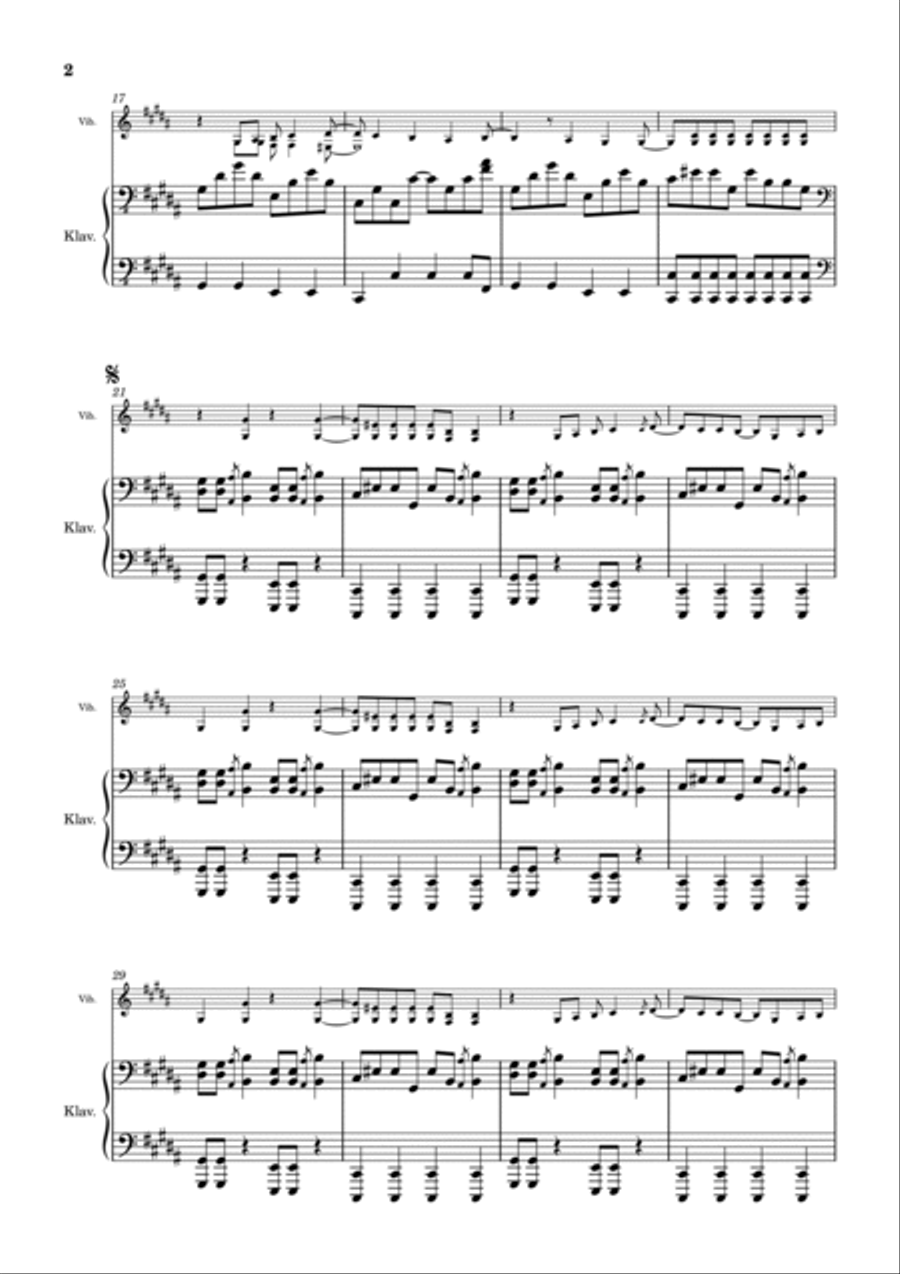 Heart Shaped Box Chamber Music scores gallery preview page 2