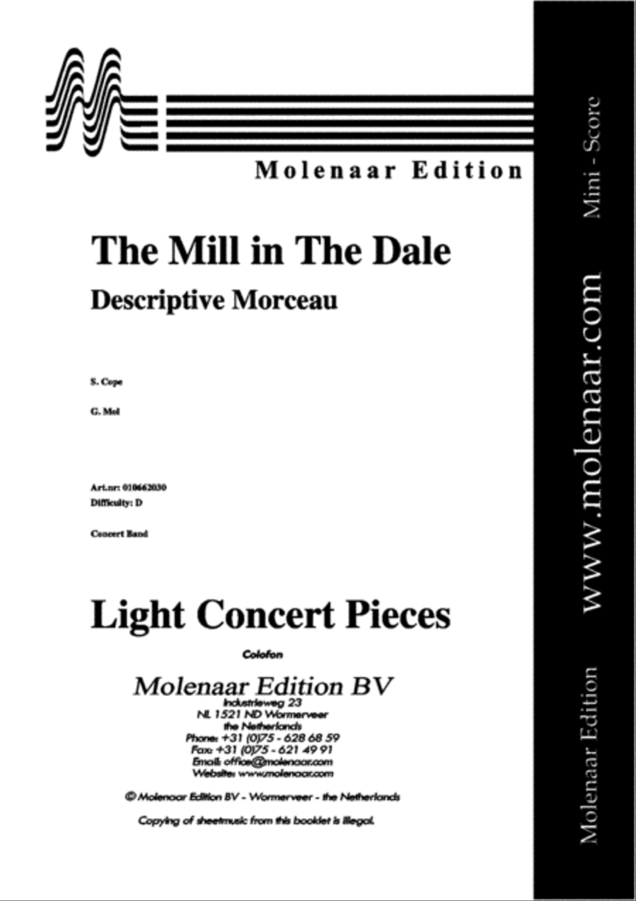 The Mill in the Dale The Mill in the Dale Concert Band scores gallery preview page 2
