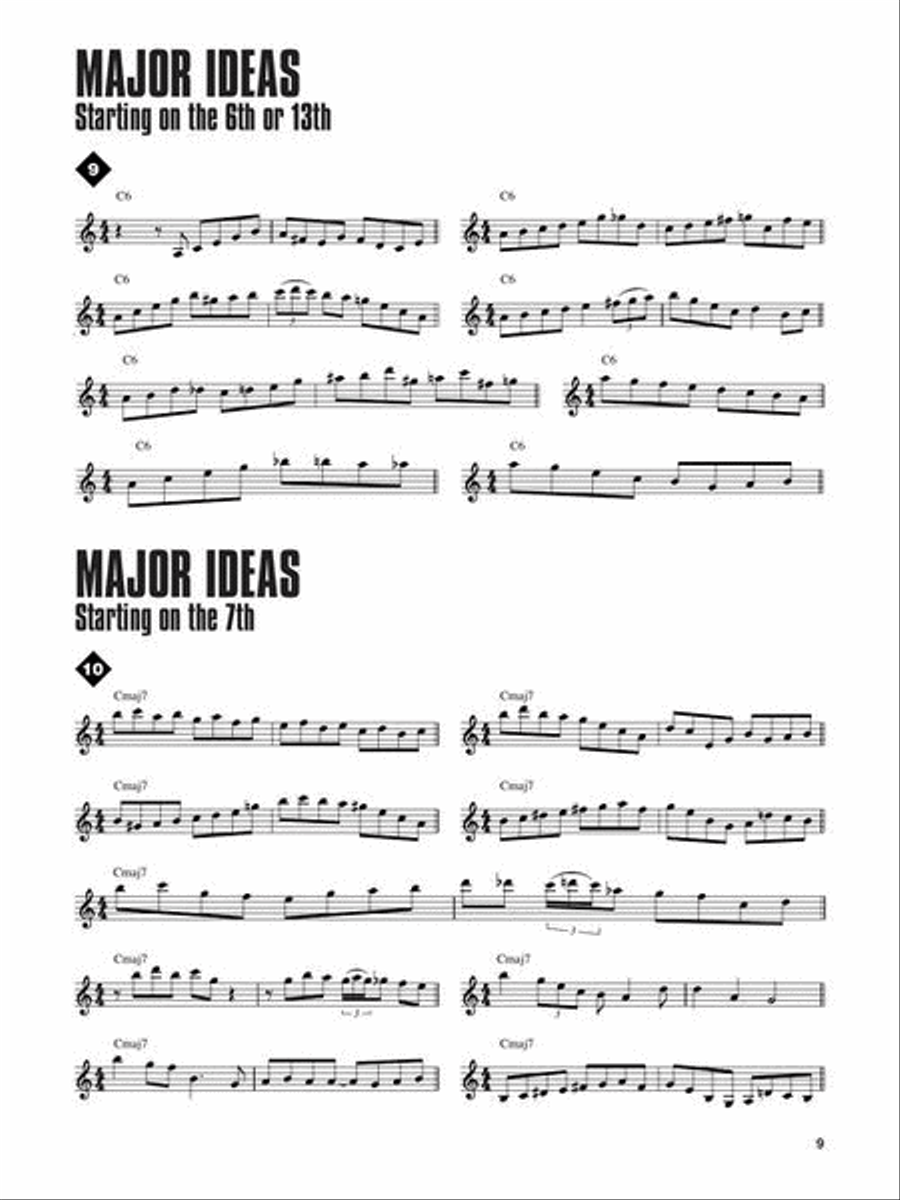 Bebop Licks for Piano Piano Method scores gallery preview page 6