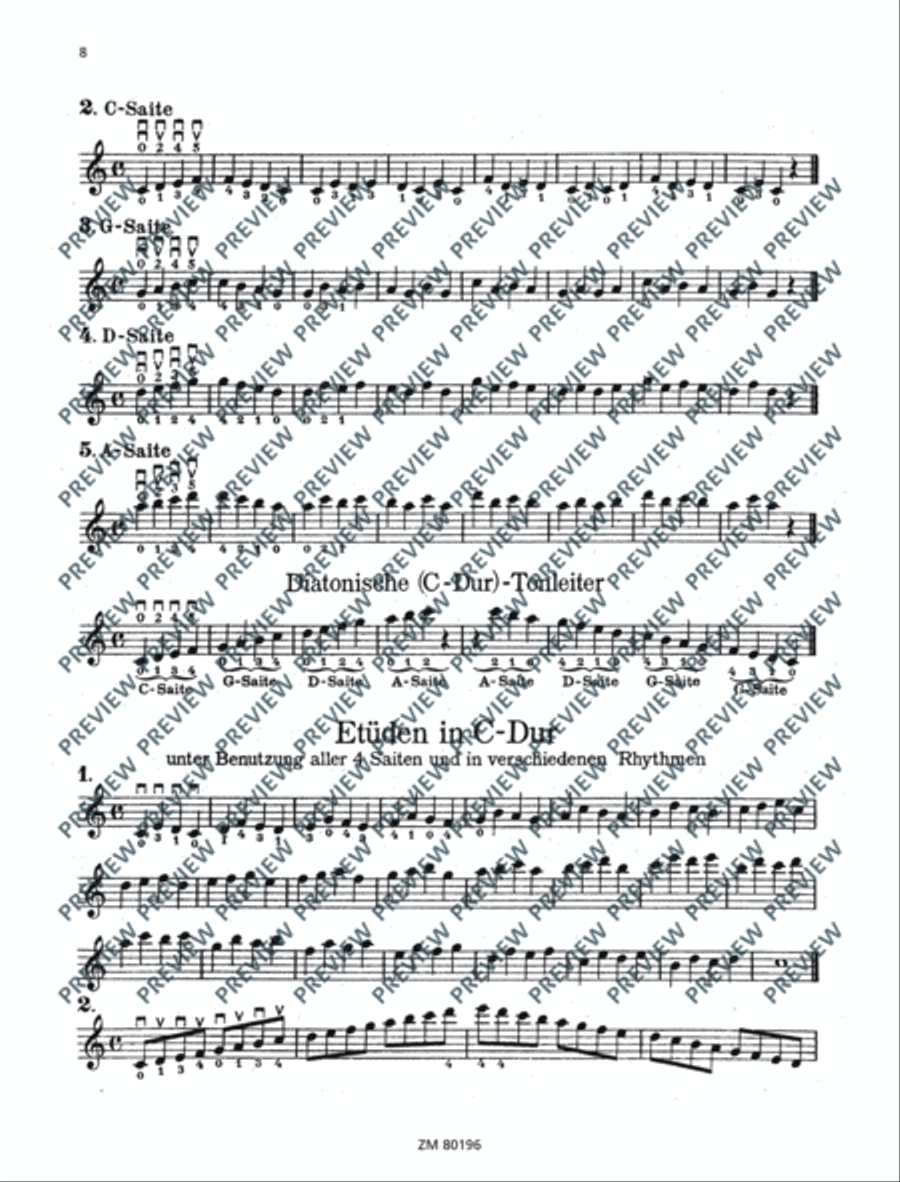 Schule für Tenorbanjo (4-saitig) Banjo scores gallery preview page 11