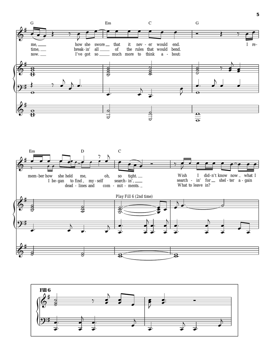Against The Wind Against The Wind Piano scores gallery preview page 5