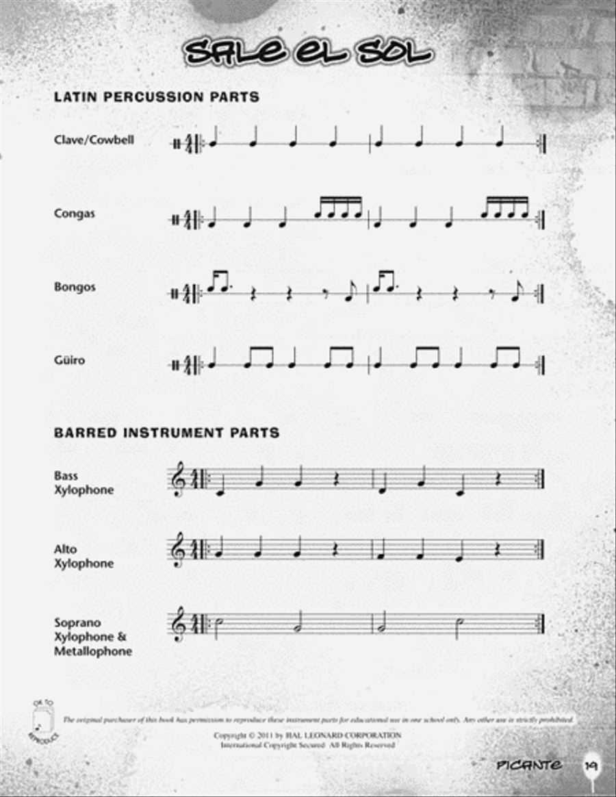 Picante Choir scores gallery preview page 3