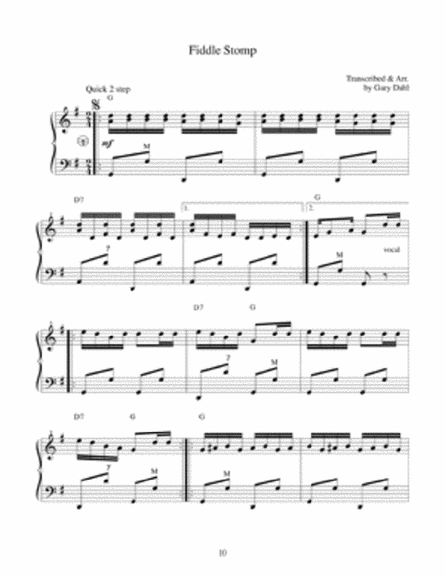 15 Louisiana Cajun Classics for Piano Accordion