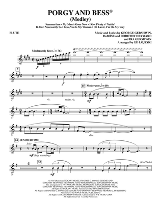 Porgy and Bess (Medley) - Flute