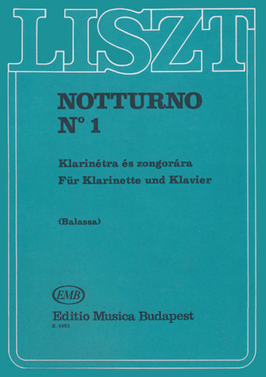 Notturno No1 Clarinet Piano