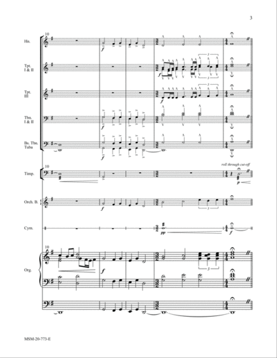 Come, Christians, Join to Sing 4-Part scores gallery preview page 3