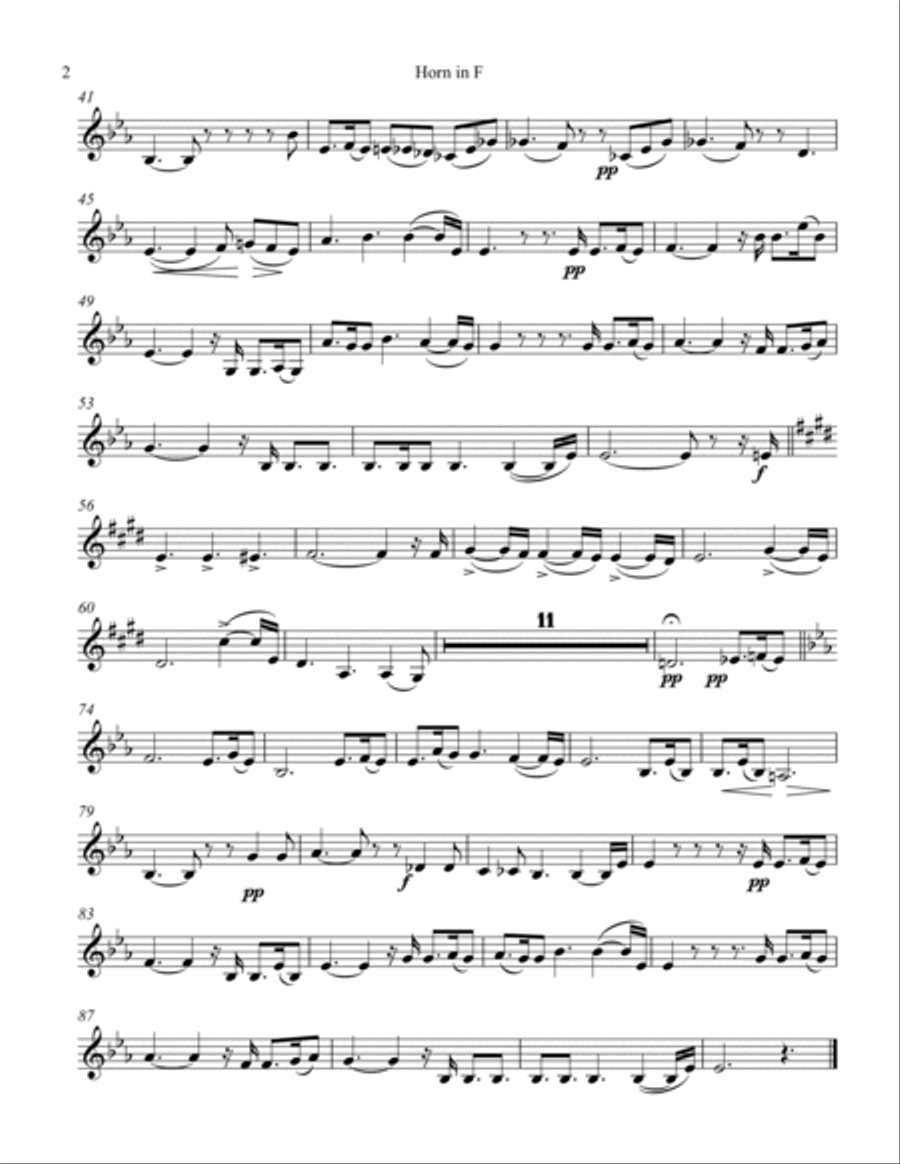 Moments Musicaux II Woodwind Quintet scores gallery preview page 4