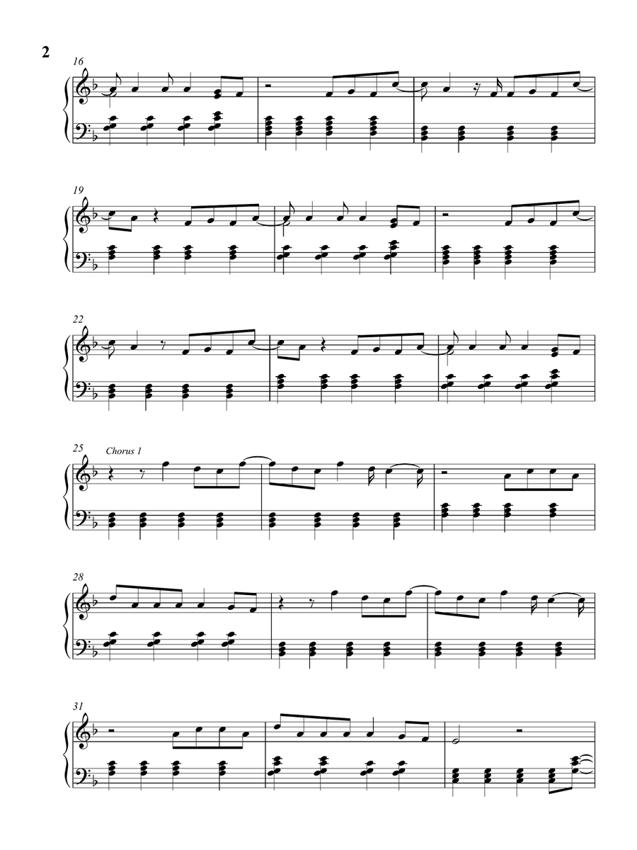 The Scientist Piano Method scores gallery preview page 3