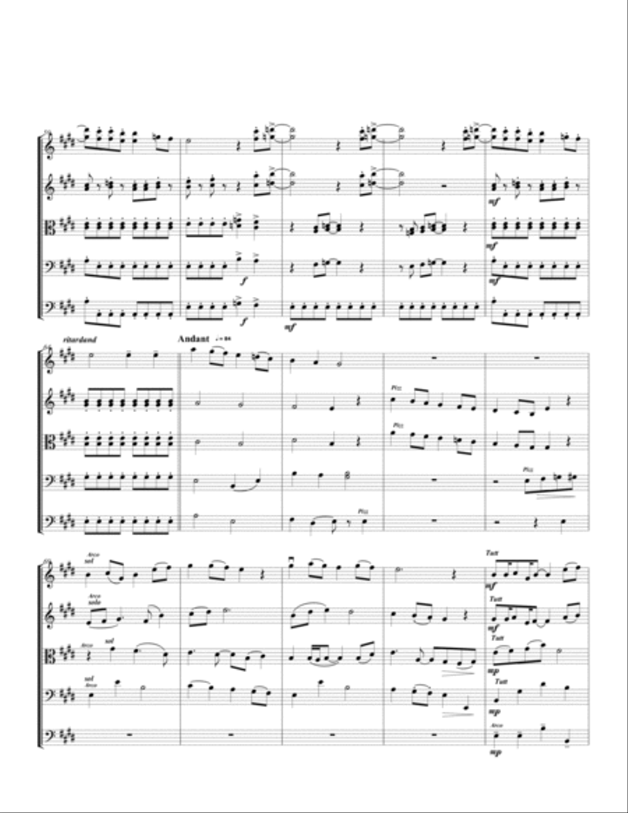 Get Back Get Back String Quintet scores gallery preview page 5