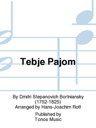 Book cover for Tebje Pajom