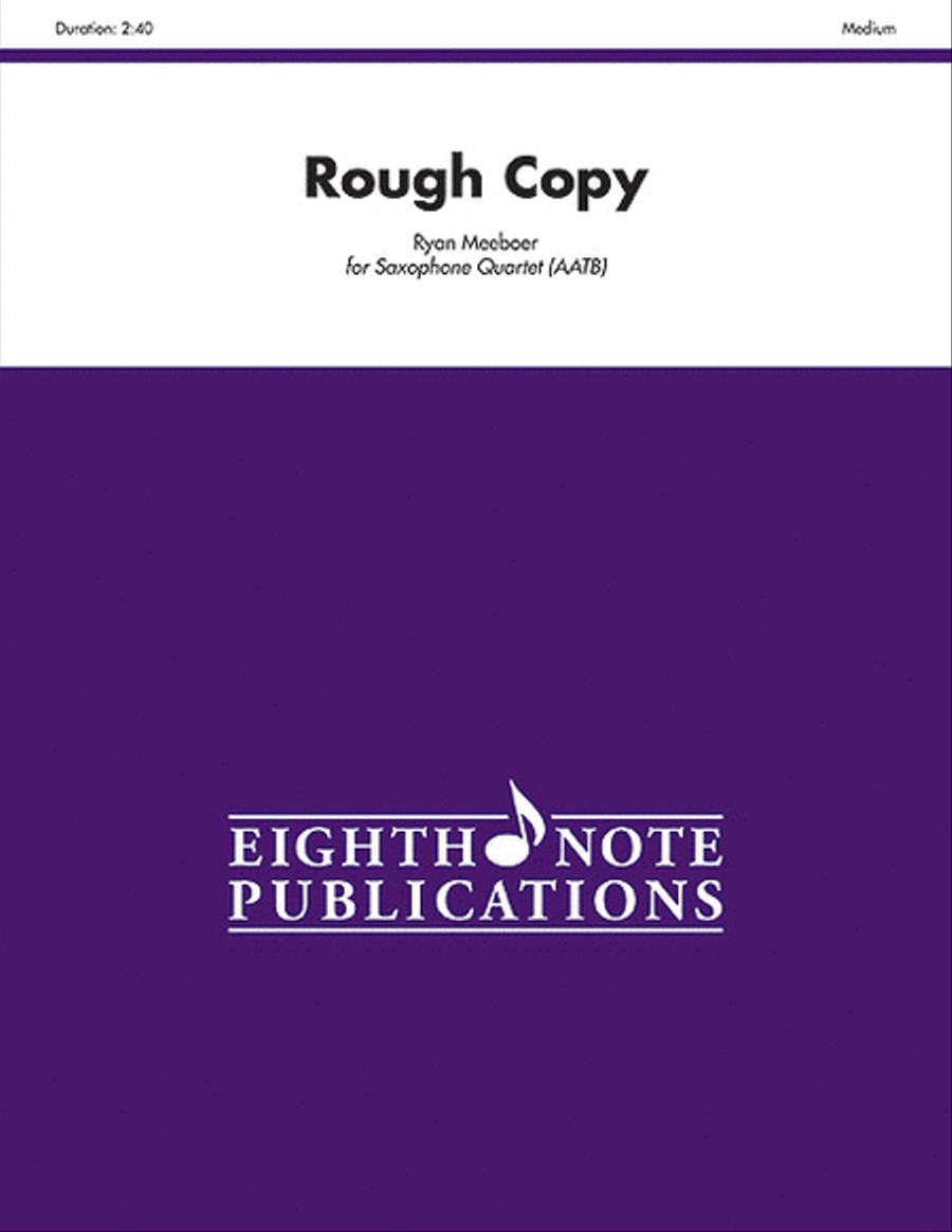 Rough Copy Small Ensemble scores gallery preview page 1