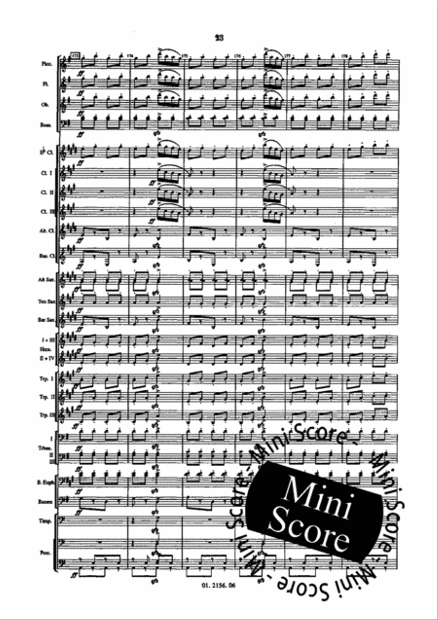 The Rakes Of Mellow The Rakes Of Mellow Concert Band scores gallery preview page 27