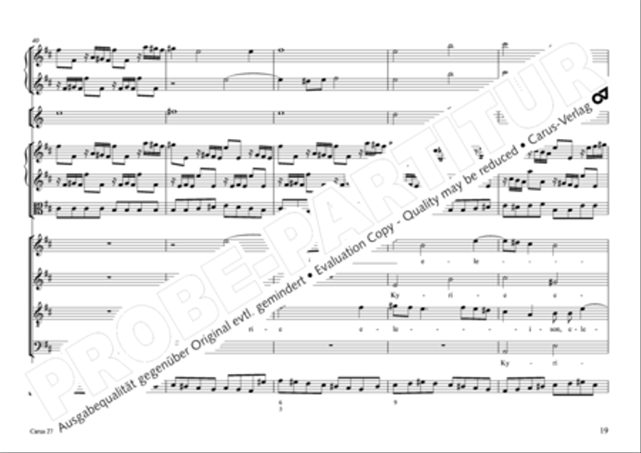 Messa per il Santissimo Natale 4-Part scores gallery preview page 10