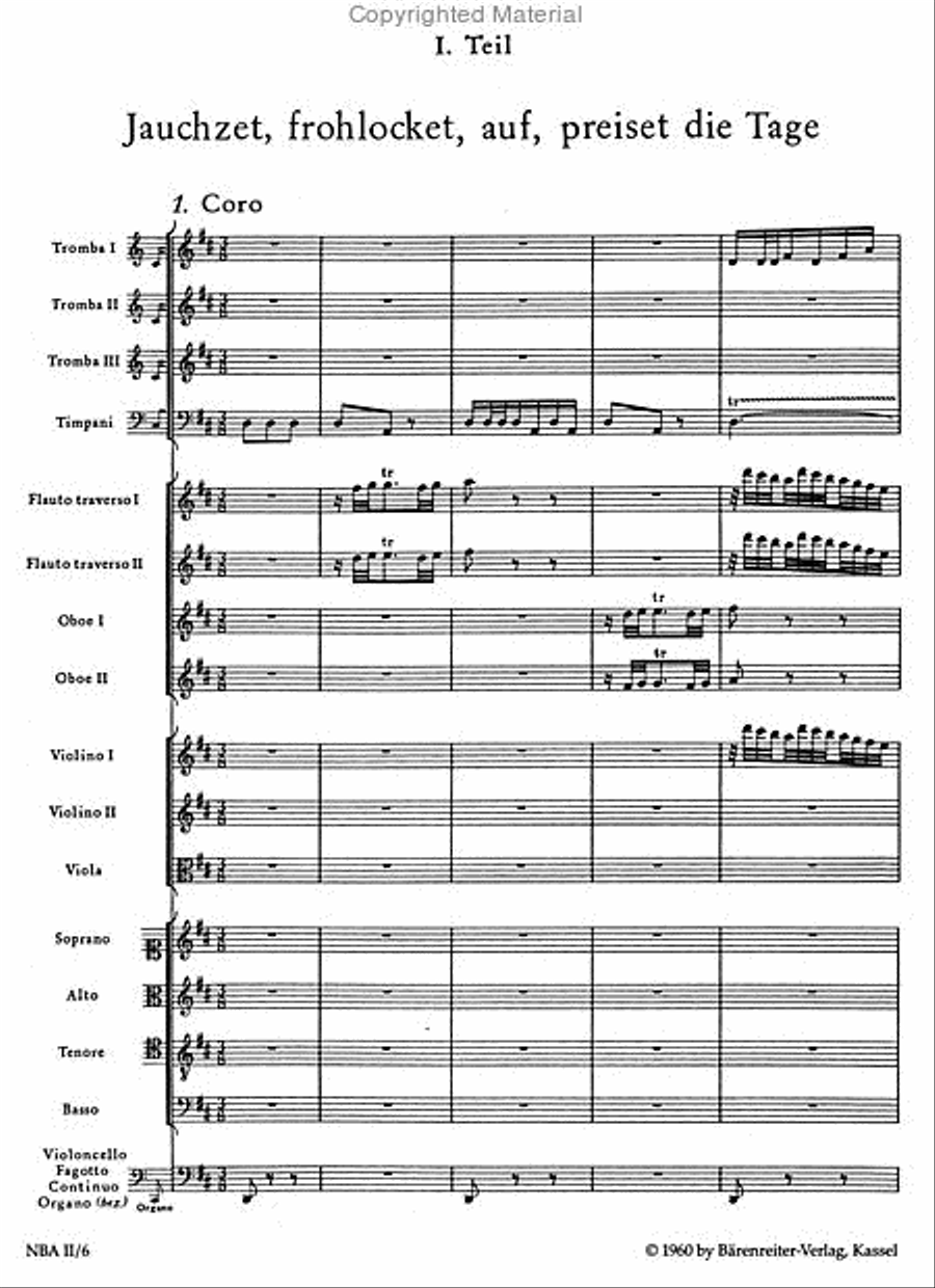 Mass in B minor, BWV 232 SSAATTBB scores gallery preview page 2