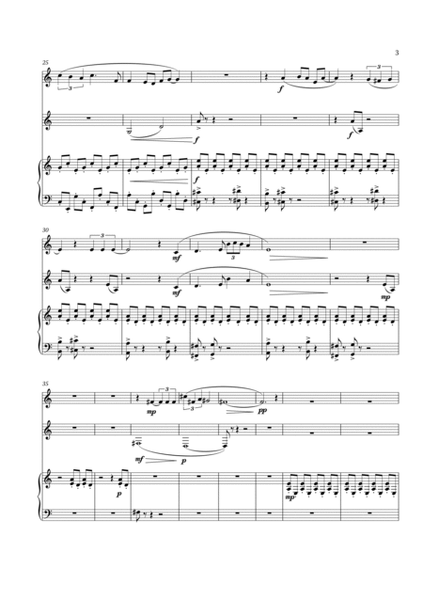 Carson Cooman - Trio Solaris (2010), for trumpet, tenor saxophone, and piano