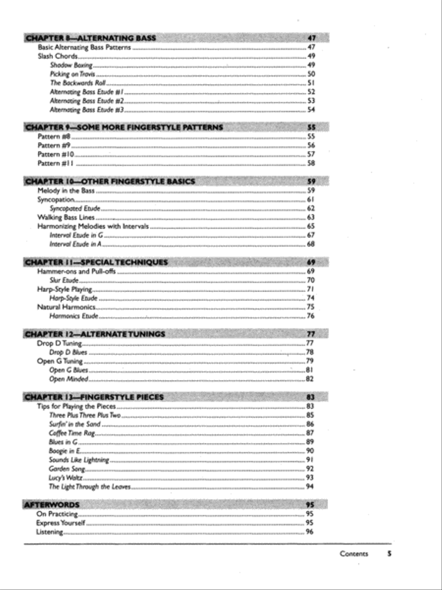Complete Fingerstyle Guitar Method Complete Edition Acoustic Guitar scores gallery preview page 20