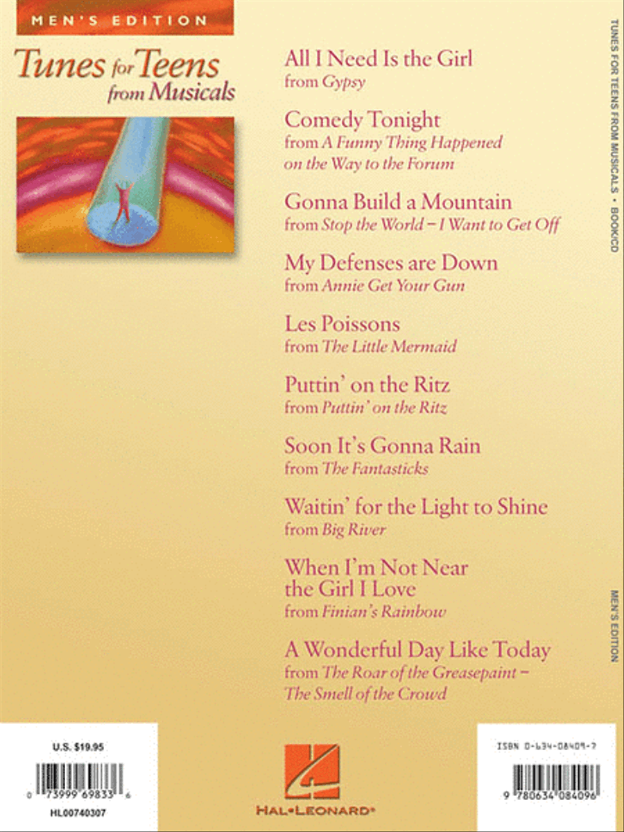 Tunes for Teens from Musicals Voice Solo scores gallery preview page 2