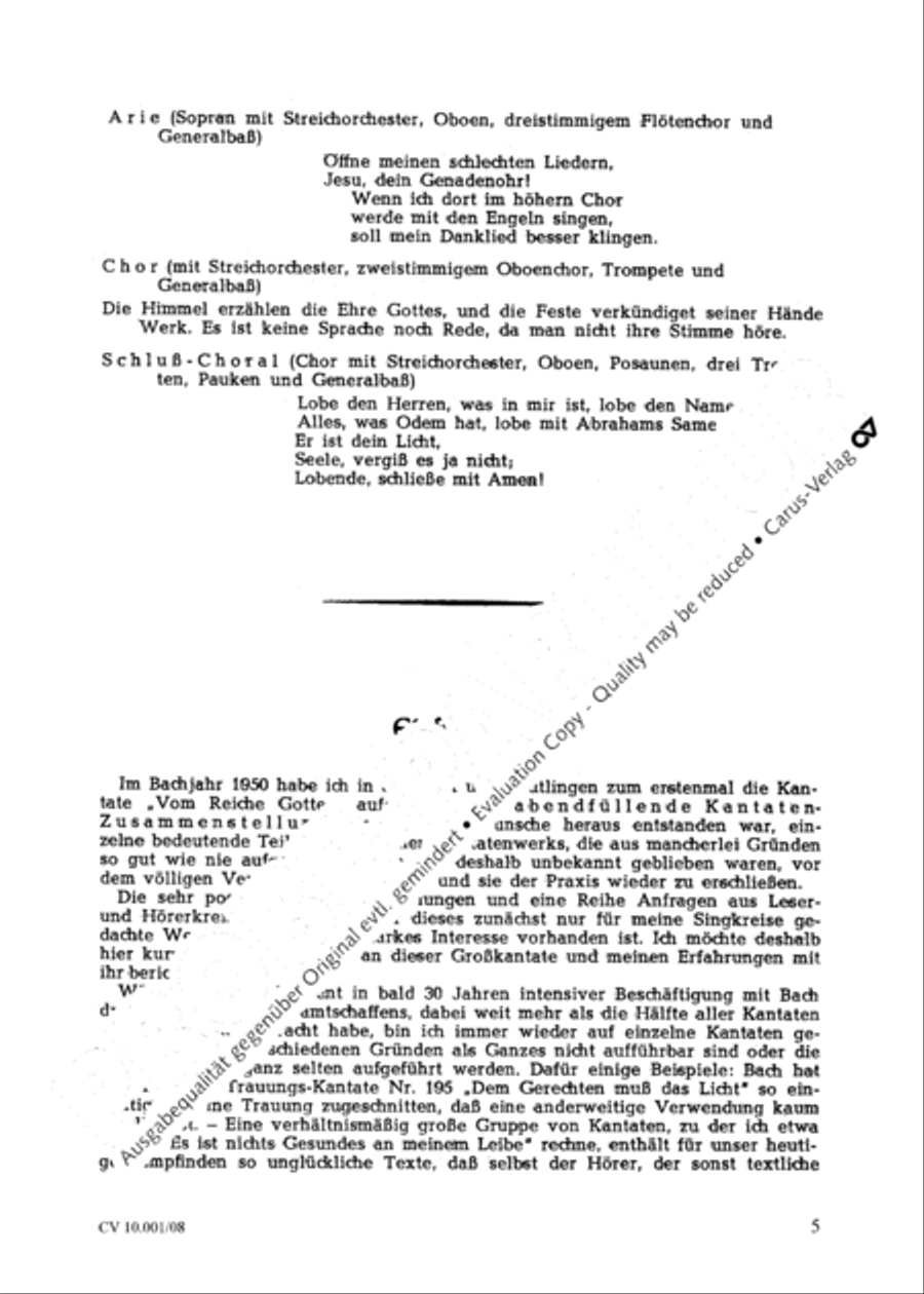 About the Kingdom of God (Vom Reiche Gottes) 4-Part scores gallery preview page 6