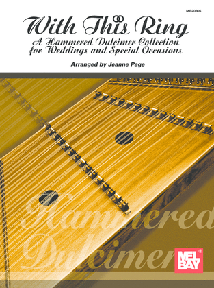 Book cover for With This Ring: A Hammered Dulcimer Collection