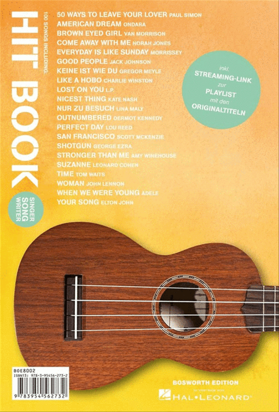 Hitbook Singer-Songwriter - 100 Songs für Ukulele Voice scores gallery preview page 2