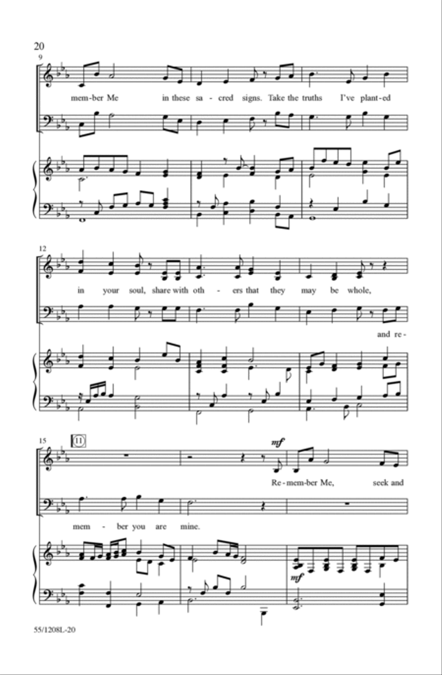No Greater Love Choir scores gallery preview page 20