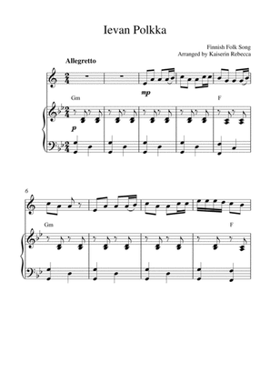 Ievan Polkka (for Bb trumpet solo and piano accompaniment)