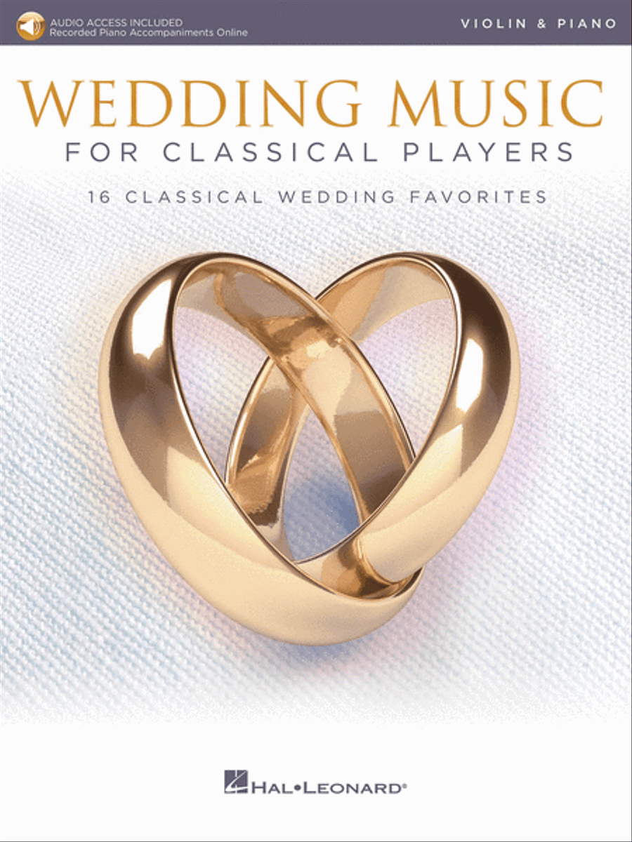 Wedding Music for Classical Players – Violin and Piano Violin Solo scores gallery preview page 1