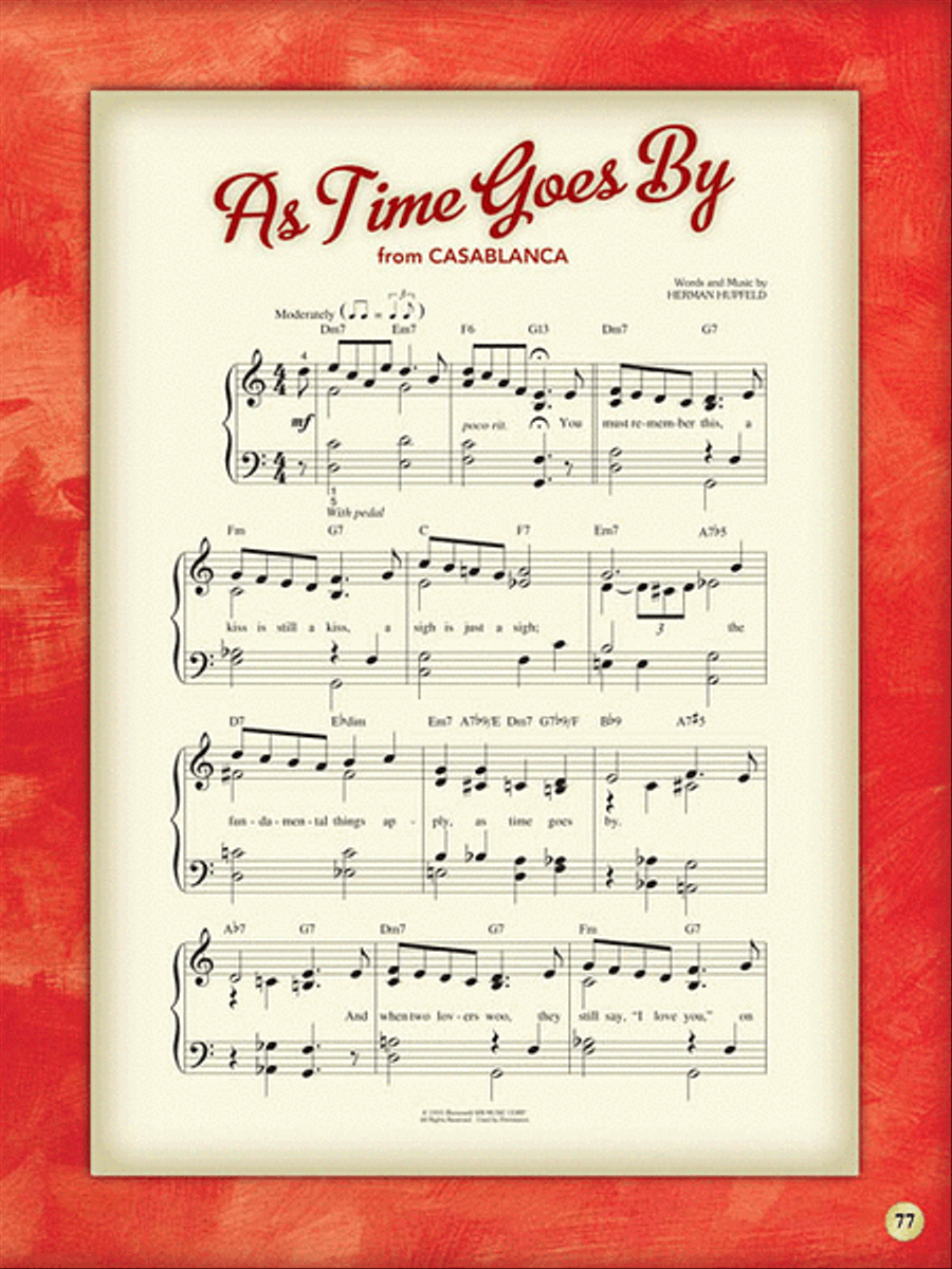 My First Movie Themes Song Book Easy Piano scores gallery preview page 6
