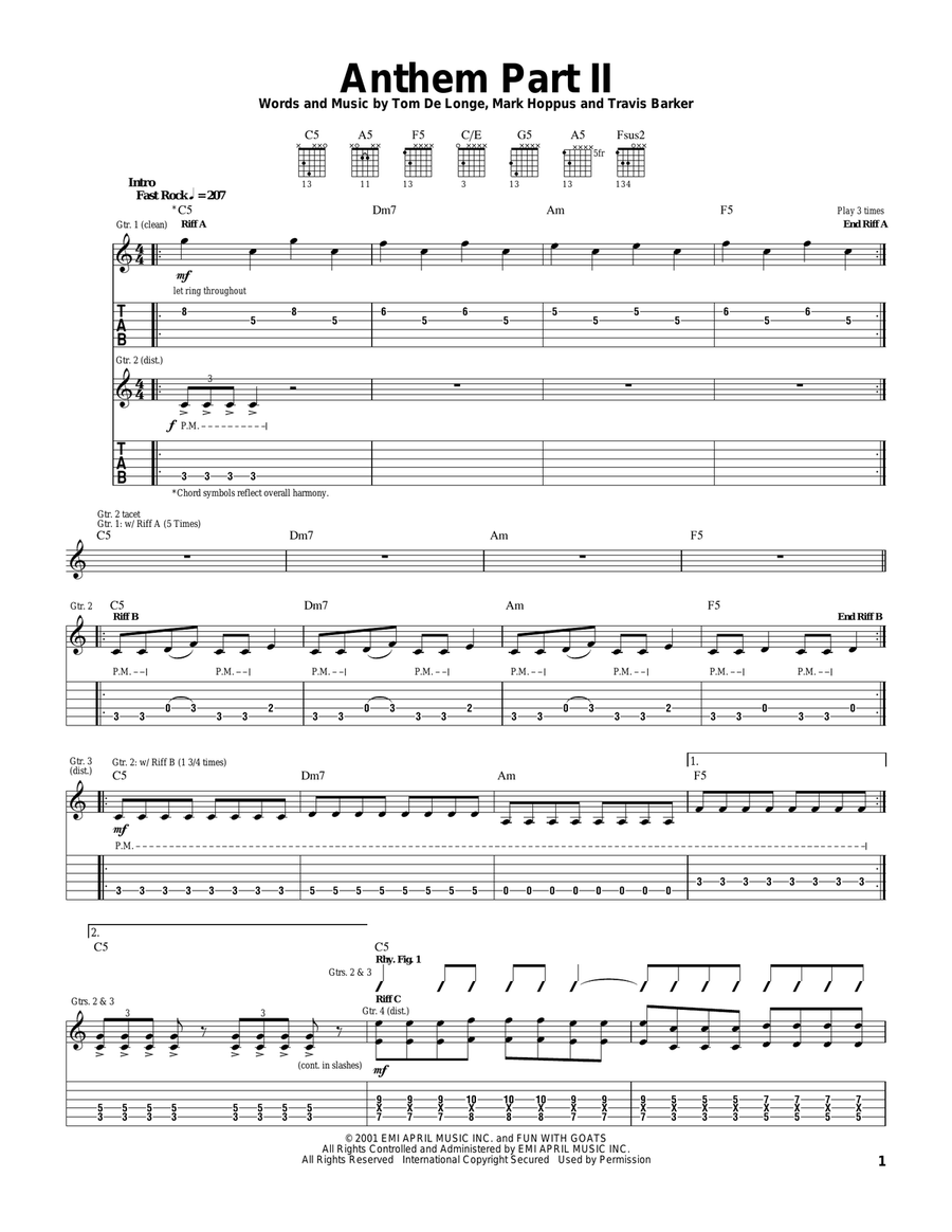 Anthem Part II