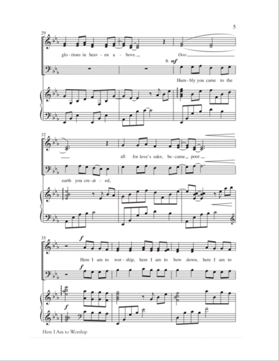 We Remember Calvary (SAB) 3-Part scores gallery preview page 8