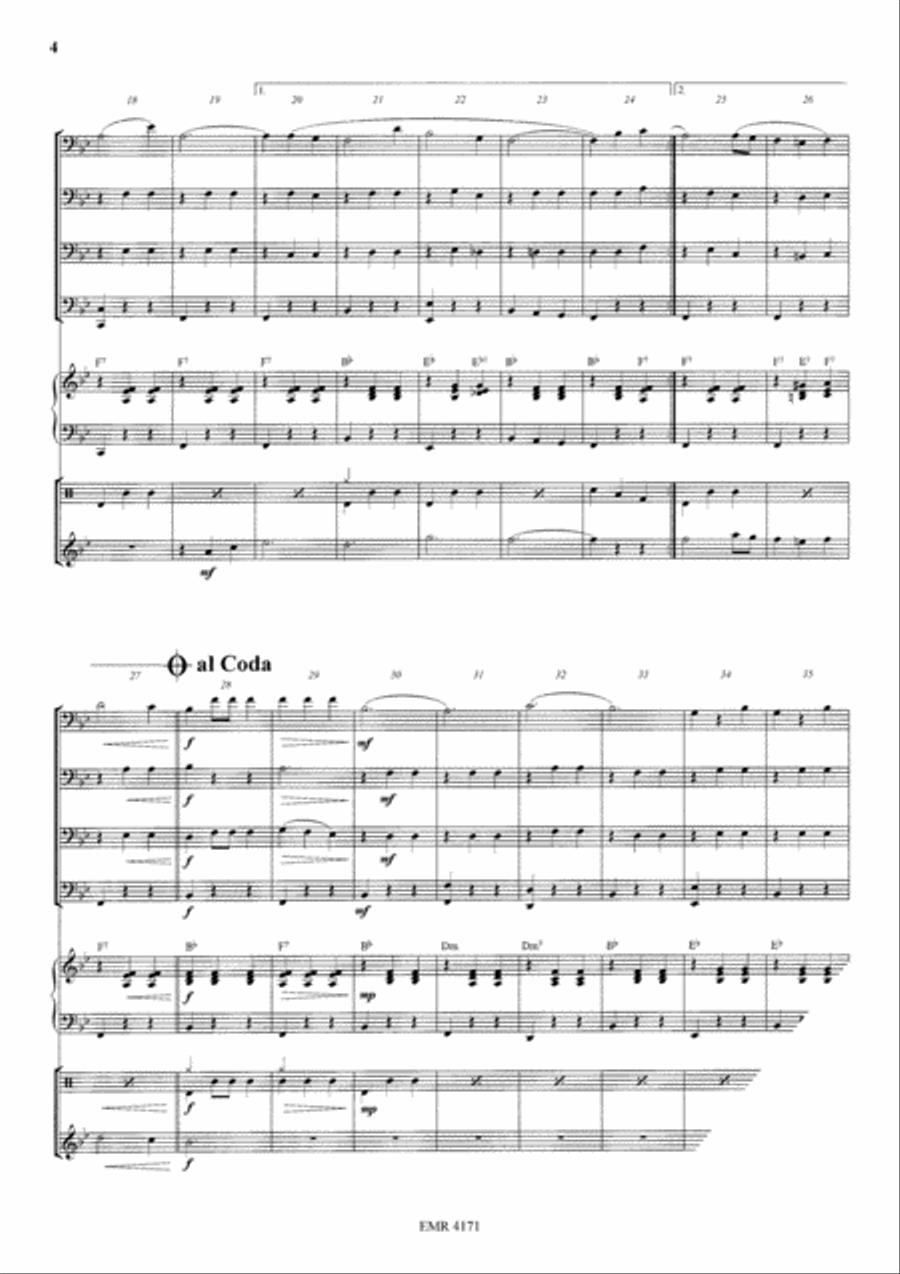 Schneewalzer Schneewalzer Trombone Trio scores gallery preview page 4