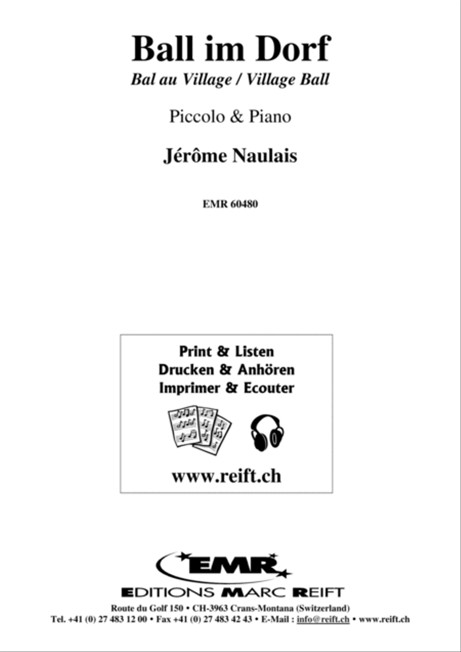 Ball im Dorf Piccolo scores gallery preview page 2