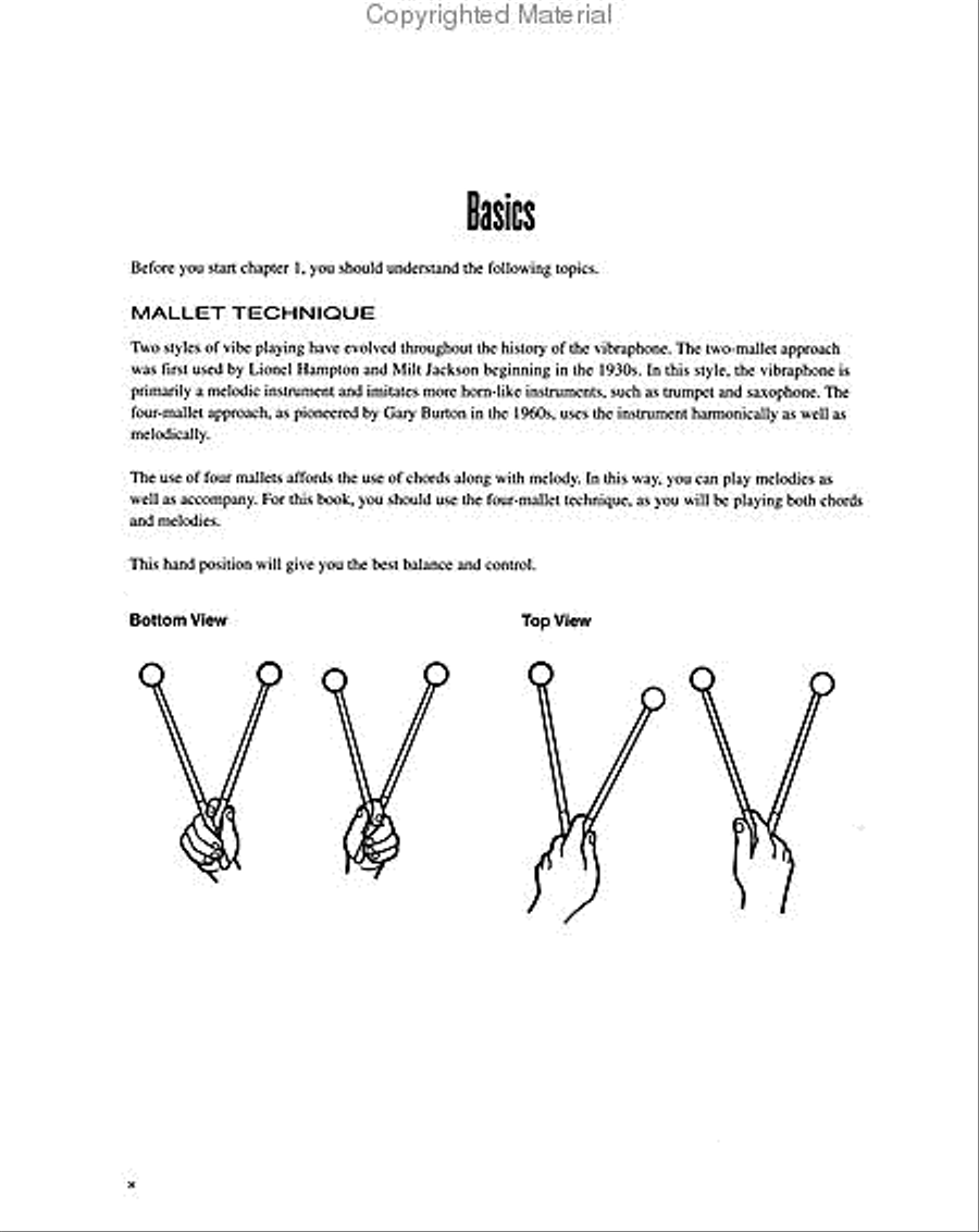 Berklee Practice Method: Vibraphone Percussion scores gallery preview page 2