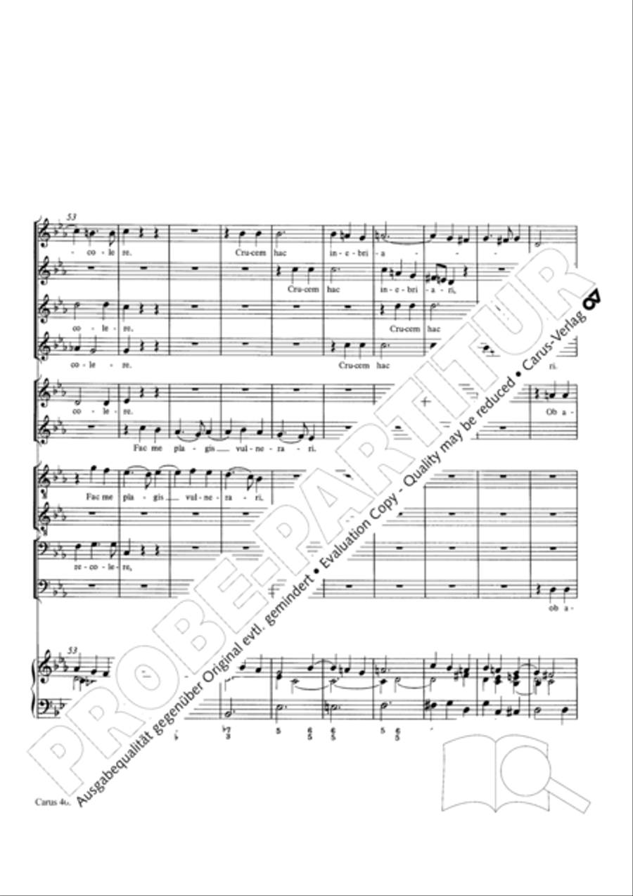 Stabat mater Choir scores gallery preview page 65