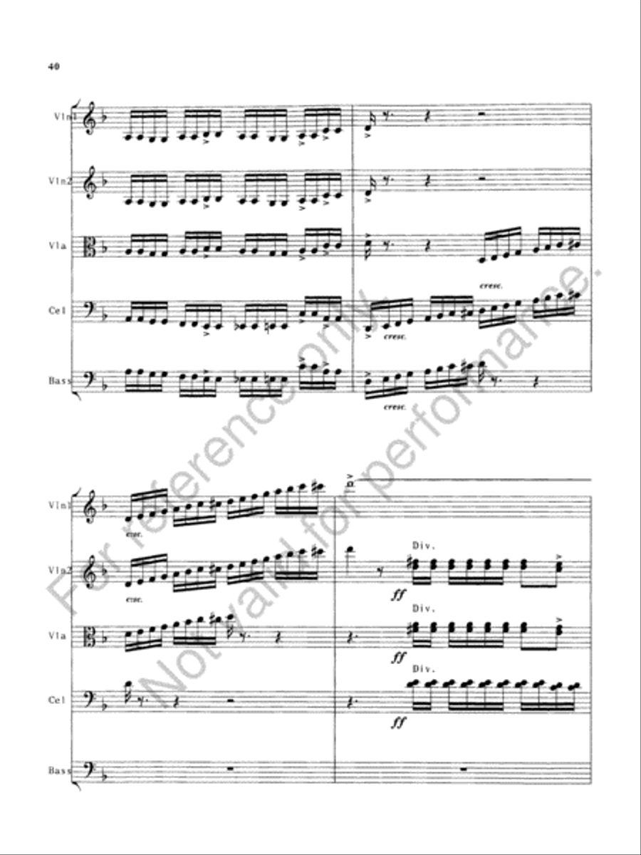 Our Creed Is Our Shield String Orchestra scores gallery preview page 42